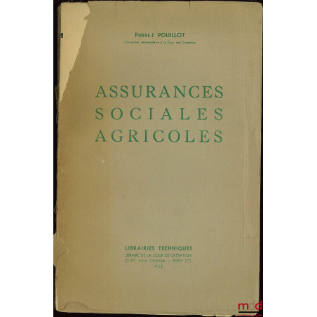 ASSURANCES SOCIALES AGRICOLES