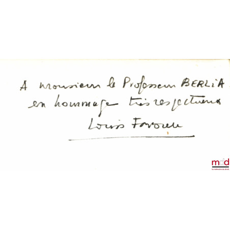 DU DÉNI DE JUSTICE EN DROIT PUBLIC FRANÇAIS, Préface de Marcel Waline, Bibl. de droit public, t. LXI