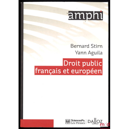 DROIT PUBLIC FRANÇAIS ET EUROPÉEN