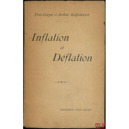 INFLATION ET DÉFLATION