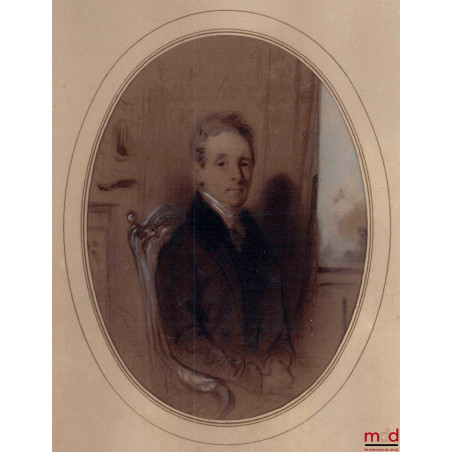 PORTRAIT PRÉSUMÉ D’AIMÉ ALEXIS SIREY, FILS DE JEAN-BAPTISTE SIREY, École française de la fin du XIXe siècle