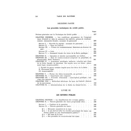 COURS ÉLÉMENTAIRE DE SCIENCE DES FINANCESet de législation financière françaisePrésentation de Gilbert ORSONICollection ...