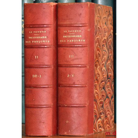 DICTIONNAIRE-FORMULAIRE DES PARQUETS ET DE LA POLICE JUDICIAIRE, 2e éd. entièrement refondue, [t. I manquant]