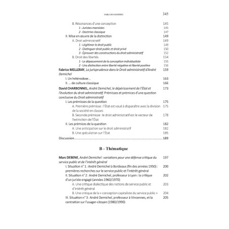 LE DROIT ADMINISTRATIF D?ANDRÉ DEMICHELActes du colloque virtuel organisé les 8 et 9 avril 2021 par le CERMUD de l?ULHN sou...