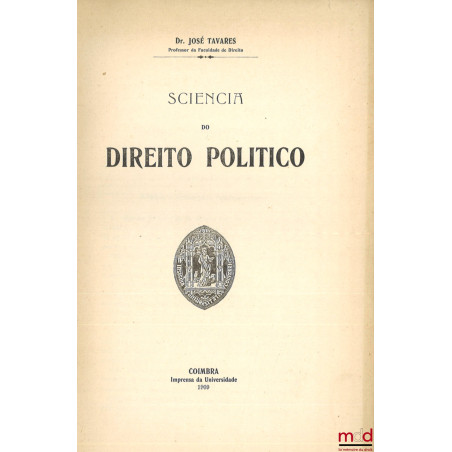 SCIENCIA DO DIREITO POLITICO