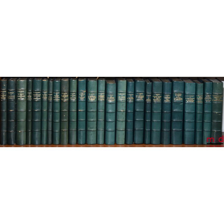 [BIBLIOTHÈQUE DE DROIT PRIVÉ - COLLECTION PERSONNELLE DE HENRY SOLUS]Ensemble de 89 thèses de la Bibliothèque de Droit privé...