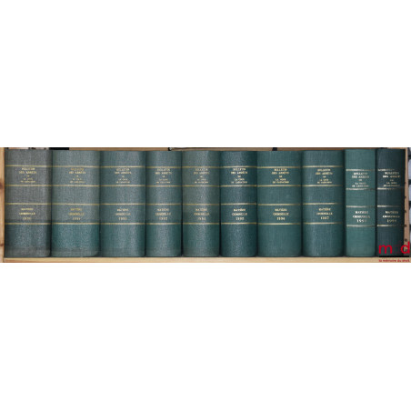 BULLETIN DES ARRÊTS DE LA COUR DE CASSATION, Chambre criminelle, 1953 à 2006 [complet]