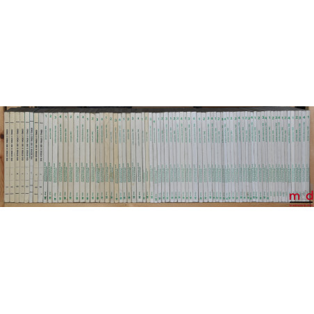 NOUVELLE REVUE HISTORIQUE DE DROIT FRANÇAIS ET ÉTRANGER, fondée en 1855 par MM. É. Laboulaye, E. de Rozière, R. Dareste et C....