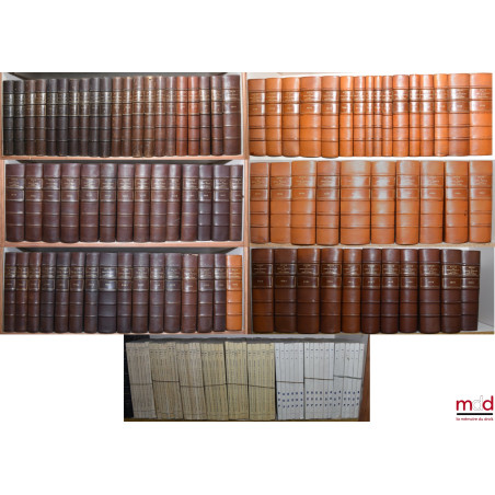 REVUE DU DROIT PUBLIC ET DE LA SCIENCE POLITIQUE EN FRANCE ET À L’ÉTRANGER, Ferdinand LARNAUDE (dir.)…, de 1894 [tête de coll...