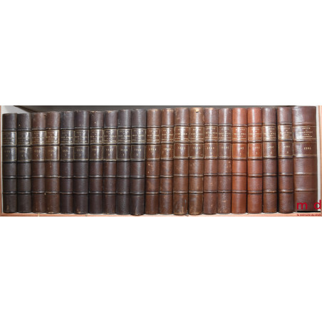 REVUE DU DROIT PUBLIC ET DE LA SCIENCE POLITIQUE EN FRANCE ET À L’ÉTRANGER, Ferdinand LARNAUDE (dir.)…, de 1894 [tête de coll...