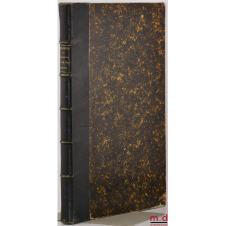 LA PROCÉDURE ET DROIT CRIMINEL EN COURS D’ASSISES