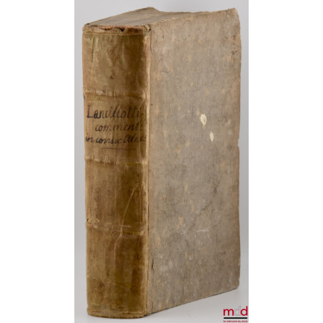 LANCILLOTTI GALLIÆ I.C. IN CONSVETVDINEM ALEXANdrinam prohibentem, maritum ultra certum modum vxori relinquere, COMMENTARIVM,...