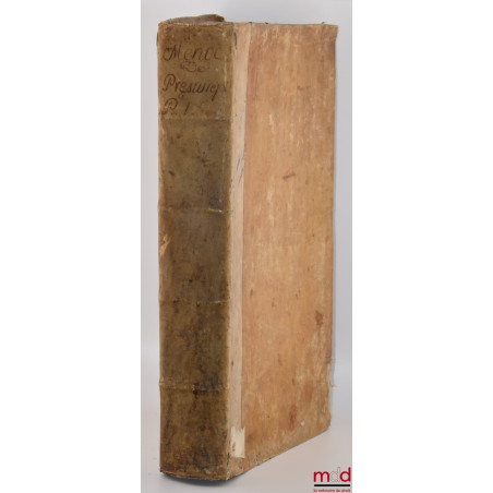 t. I : Iacobi Menochii iuriscons. Papiensis, regii ducalisque senatoris, Ac redituum extraordinariorum Regiæ Maiestatis Catho...