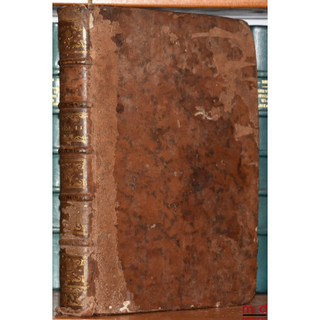 COUTUME D’ANGOUMOIS COMMENTÉE ET CONFÉRÉE AVEC LE DROIT COMMUN DU ROYAUME DE FRANCE, [t. II seul]