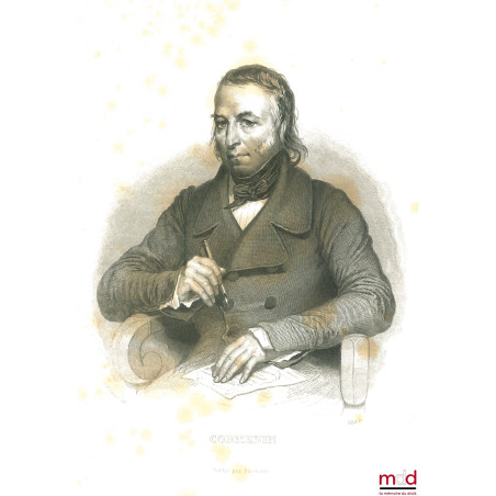 ŒUVRES DE CORMENIN : LIVRE DES ORATEURS, 18e éd. augmentée de portraits inédits