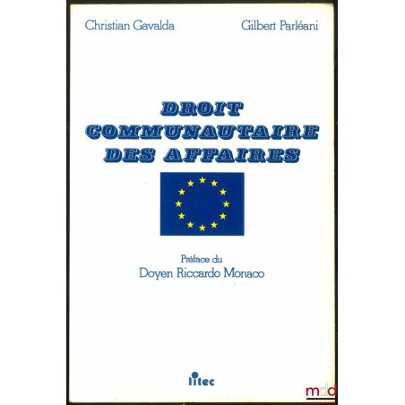 DROIT COMMUNAUTAIRE DES AFFAIRES