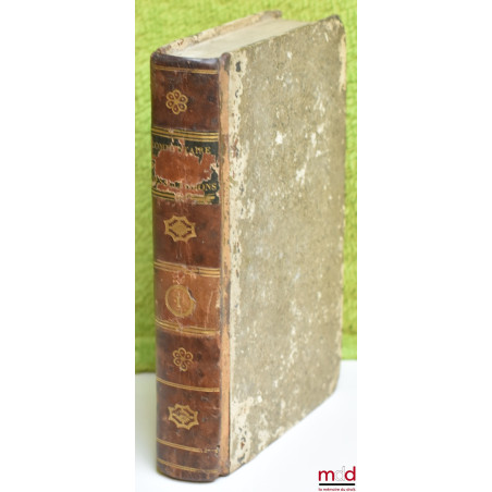 COMMENTAIRE SUR LA LOI DES SUCCESSIONS, FORMANT LE TITRE PREMIER DU LIVRE TROISIÈME DU CODE CIVIL, 5ème éd., TOME PREMIER