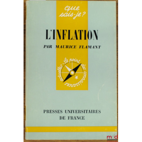L’INFLATION, coll. Que sais-je ?