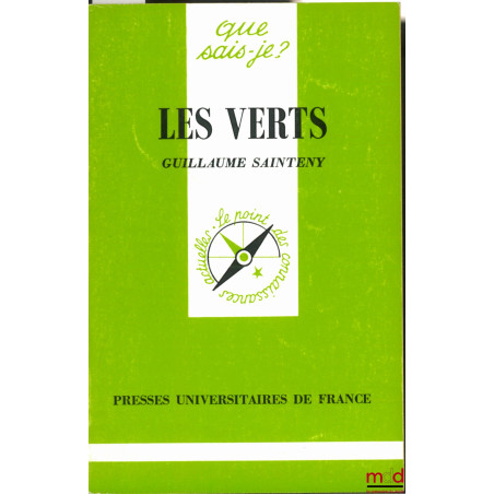 LES VERTS, coll. Que sais-je?