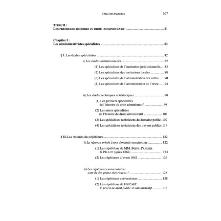 ?LA DOCTRINE PUBLICISTE (1800 - 1880) Éléments de patristique administrative2e tiragePréface de Jean-Louis MESTRE, Ouvra...