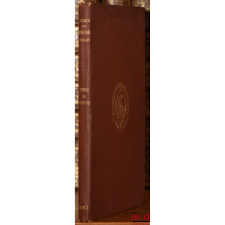 LE ROMAN DE JEHAN DE PARIS publié d’après les manuscrits, Société des anciens textes français