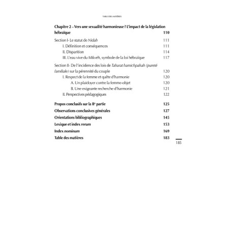 ANTHOLOGIE DE DROIT HÉBRAÏQUE, t. II – Mariage & sexualité – Préface du Professeur Charles LEBEN