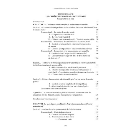 THÉORIE GÉNÉRALE DU CONTRAT ADMINISTRATIF Préface de Laurent RICHERRéimpression de l?éd. de 1945 chez A. Pédone, entière...