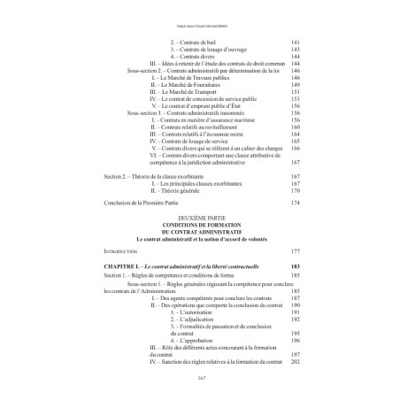 THÉORIE GÉNÉRALE DU CONTRAT ADMINISTRATIF Préface de Laurent RICHERRéimpression de l?éd. de 1945 chez A. Pédone, entière...