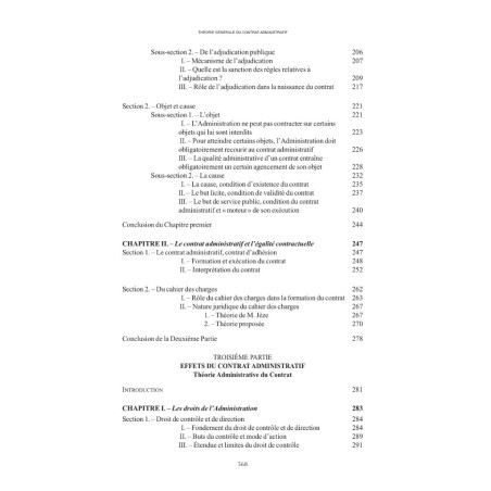 THÉORIE GÉNÉRALE DU CONTRAT ADMINISTRATIF Préface de Laurent RICHERRéimpression de l?éd. de 1945 chez A. Pédone, entière...