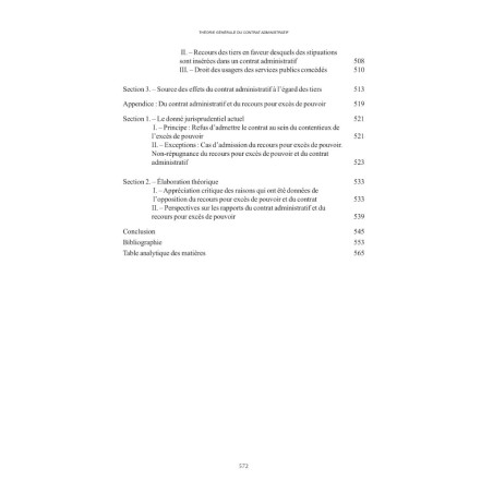 THÉORIE GÉNÉRALE DU CONTRAT ADMINISTRATIF Préface de Laurent RICHERRéimpression de l?éd. de 1945 chez A. Pédone, entière...