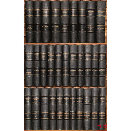 COURS DE CODE NAPOLÉON, 2e éd. (sauf les 8 derniers volumes de la 1re éd.)