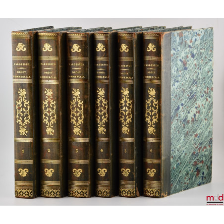 COURS DE DROIT COMMERCIAL, 5e éd.