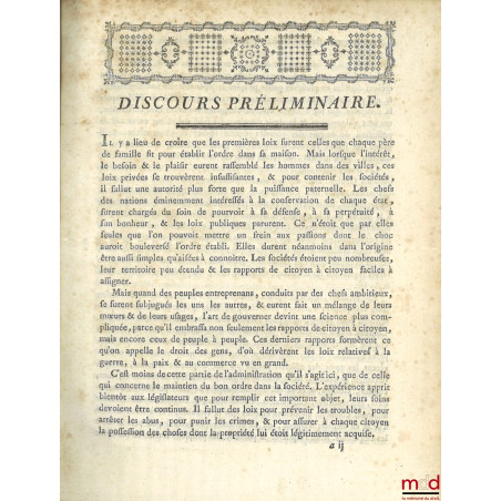 RÉPERTOIRE UNIVERSEL ET RAISONNÉ DE JURISPRUDENCE CIVILE, CRIMINELLE, CANONIQUE ET BÉNÉFICIALE, ouvrage de plusieurs juriscon...
