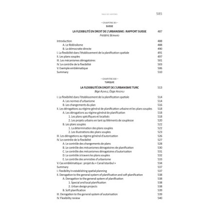 LA FLEXIBILITÉ EN DROIT DE L?URBANISMEFlexibilty in urban planning lawActes du XIIIe Colloque de l?AIDRU Bergame et Bresci...