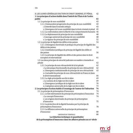 TRAITÉ DE DROIT CRIMINEL ET PÉNALdimension historique, contemporaine, européenne