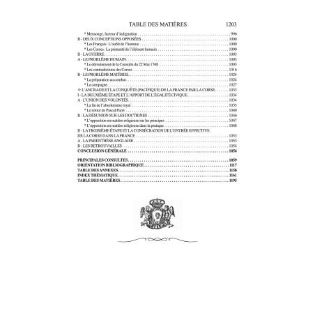 LA CORSE ET PASCAL PAOLI, Essai sur la Constitution de la Corse, Nouvelle édition revue et augmentée