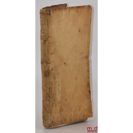 DISCOURS DE L’ABUS DES JUSTICES DE VILLAGE, Tiré du traité des Offices de C.L.I. non encore imprimé