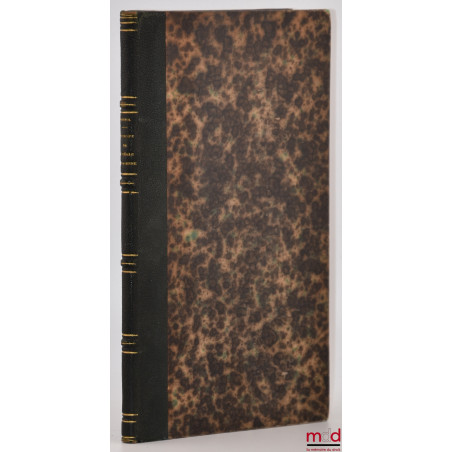 PRINCIPE RATIONNEL DE LA RÈGLE CATONIENNE En droit romain et en droit français