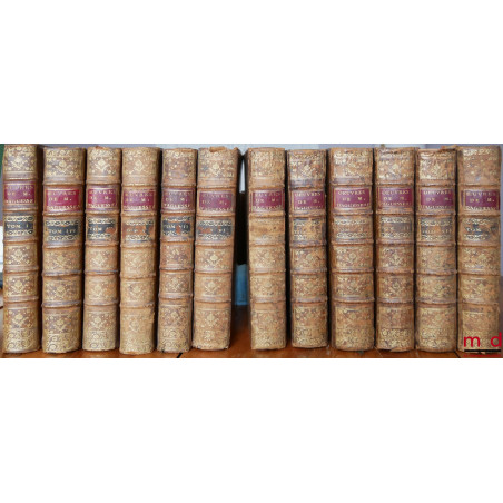 ?UVRES DE M. LE CHANCELIER D?AGUESSEAU t. I : Les Discours pour l?ouverture des audiences, Les Mercuriales, Les Réquisitoire...
