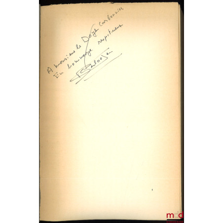 LES BIENS RÉSERVÉS, Préface de Pierre Hébraud, Bibl. de droit privé, t. CXXV