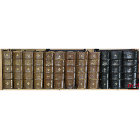 JOURNAL DE DROIT INTERNATIONAL PRIVÉ, Recueil critique de doctrine, jurisprudence et législation, concernant les étrangers et...