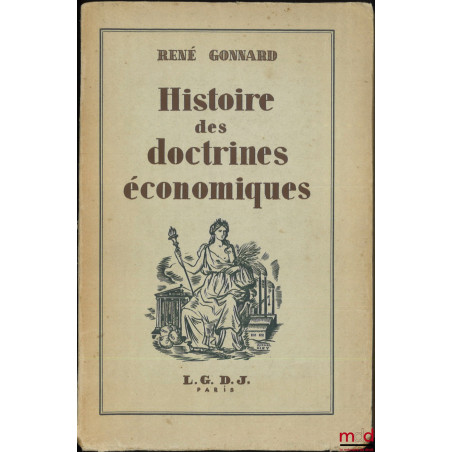 HISTOIRE DES DOCTRINES ÉCONOMIQUES