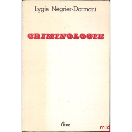 CRIMINOLOGIE