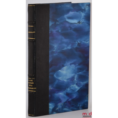 MANUEL JURIDIQUE DE LA RESPONSABILITÉ DES ARCHITECTES & ENTREPRENEURS, Préface de Fernand Payen