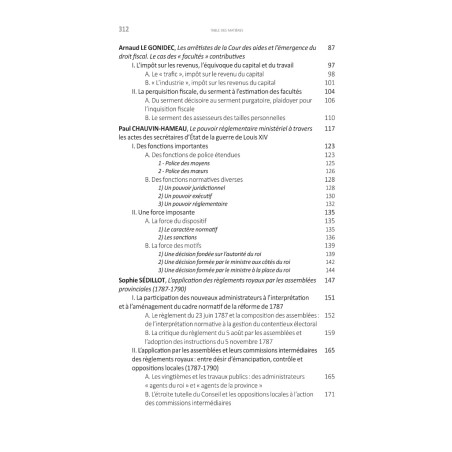 CE DROIT QUI N?ÉTAIT PAS (ENCORE) ADMINISTRATIF.Les droits de l?administration sous l?Ancien Régime,Sous la direction de C...