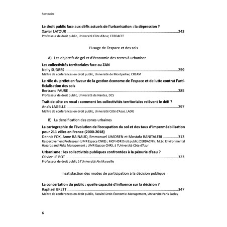 Les Cahiers du GRIDAUH, Numéro 34/2025 :AMÉNAGEMENT, URBANISME, SÉCURITÉ ET CHANGEMENT CLIMATIQUE.Ouvrage coordonné par Nor...