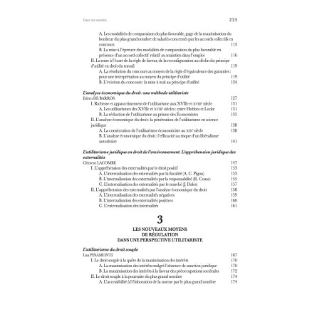 L?UTILITARISME JURIDIQUE sous la direction de Alicia MONNEHAY et Ludovic RISSELIN Actes du colloque de la jeune recherche ...