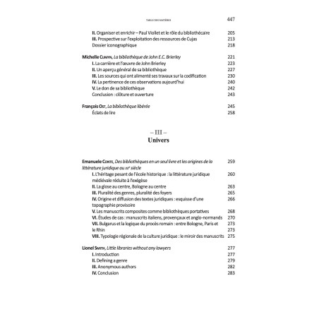 LES BIBLIOTHÈQUES DES JURISTES. Sous la direction de Noémie GOURDE-BOUCHARD, Mark ANTAKI,Marie?Andrée PLANTE et Alexandra ...