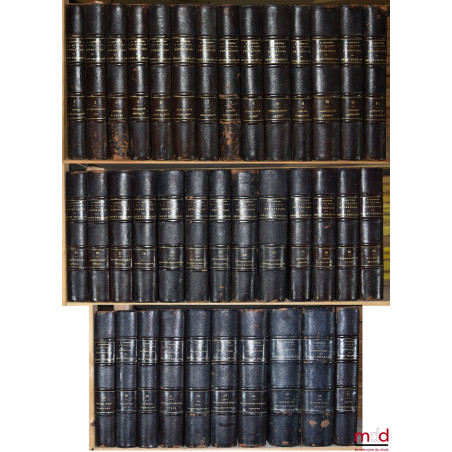 RÉPERTOIRE GÉNÉRAL ALPHABÉTIQUE DU DROIT FRANÇAIS contenant sur toutes les matières de la science et de la pratique juridique...