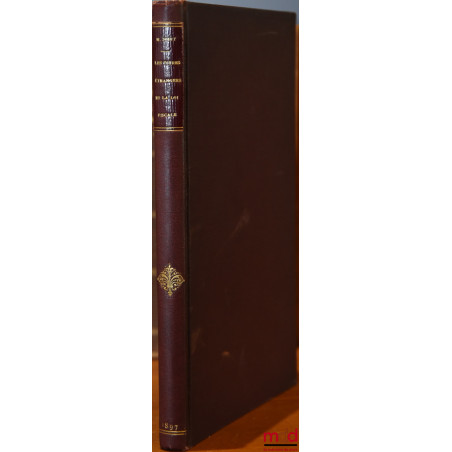 LES TITRES ÉTRANGERS ET LA LOI FISCALE - MANUEL PRATIQUE contenant les règles de perception en matière de titres des Sociétés...